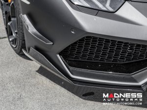 Lamborghini Huracan - Carbon Fiber Two Piece Front Splitter - Luethen Motorsport - LP 610-4